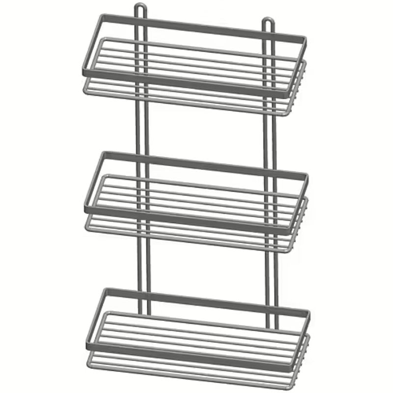 Euro Showers Wire Basket Rectangle (4 styles, Chrome) - Brand New Bathrooms