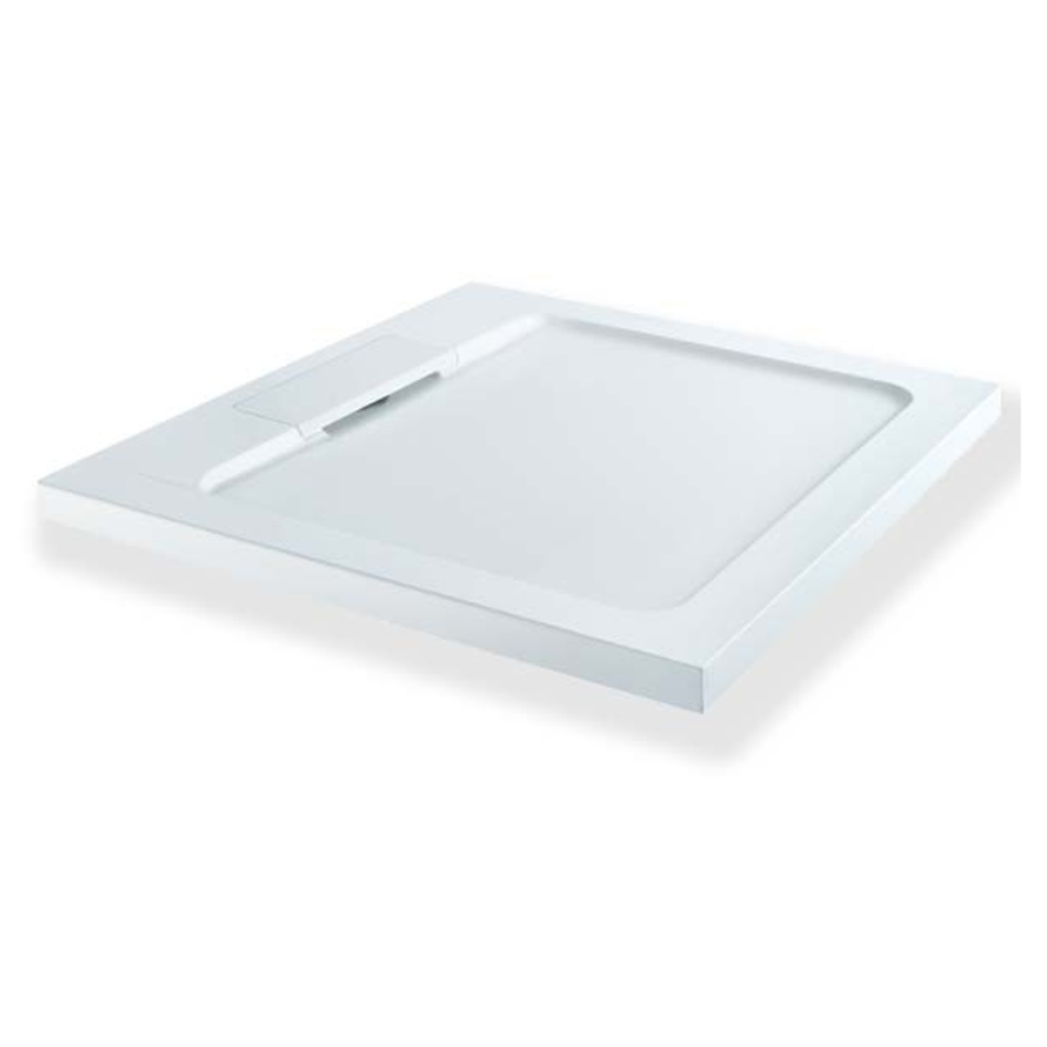 MX Expressions Flat Top Square Hidden Waste Low Profile Shower Tray (3 sizes)