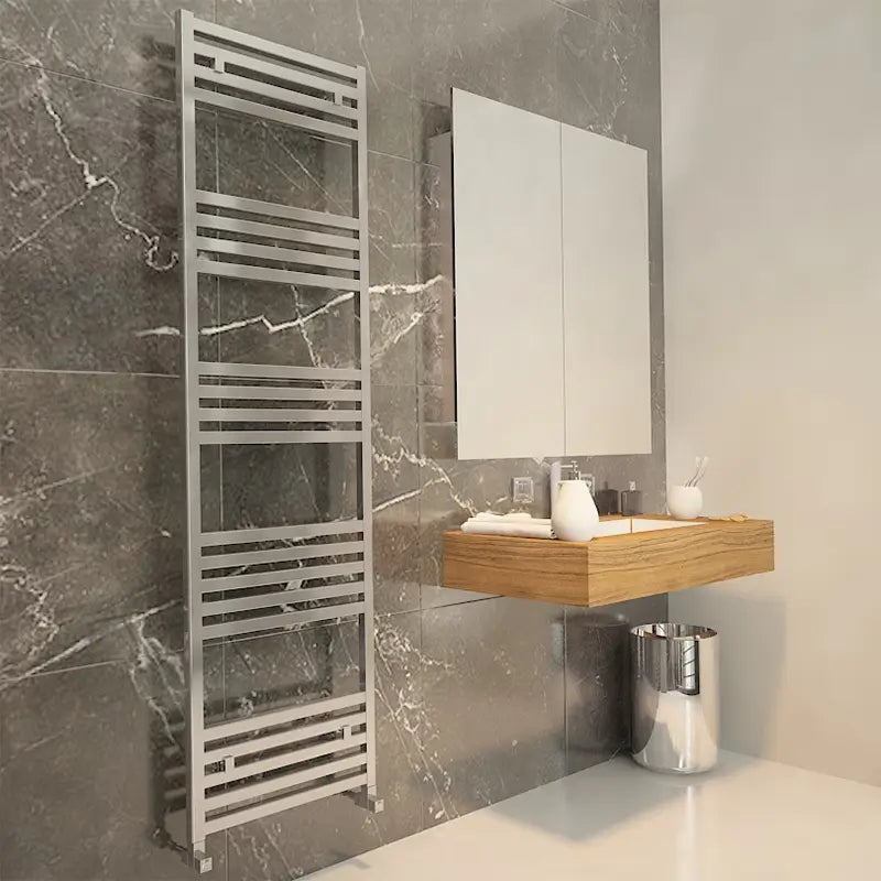 Carisa Fame Aluminium Towel Radiator - Brand New Bathrooms
