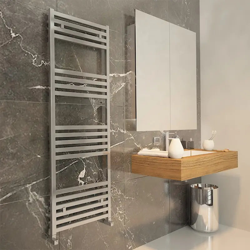 Carisa Fame Aluminium Towel Radiator - Brand New Bathrooms