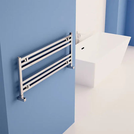 Carisa Fame Horizontal Aluminium Towel Radiator 4 Sections (H400mm x W1000mm) - Brand New Bathrooms