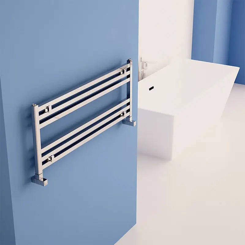Carisa Fame Horizontal Aluminium Towel Radiator 4 Sections (H400mm x W1000mm) - Brand New Bathrooms