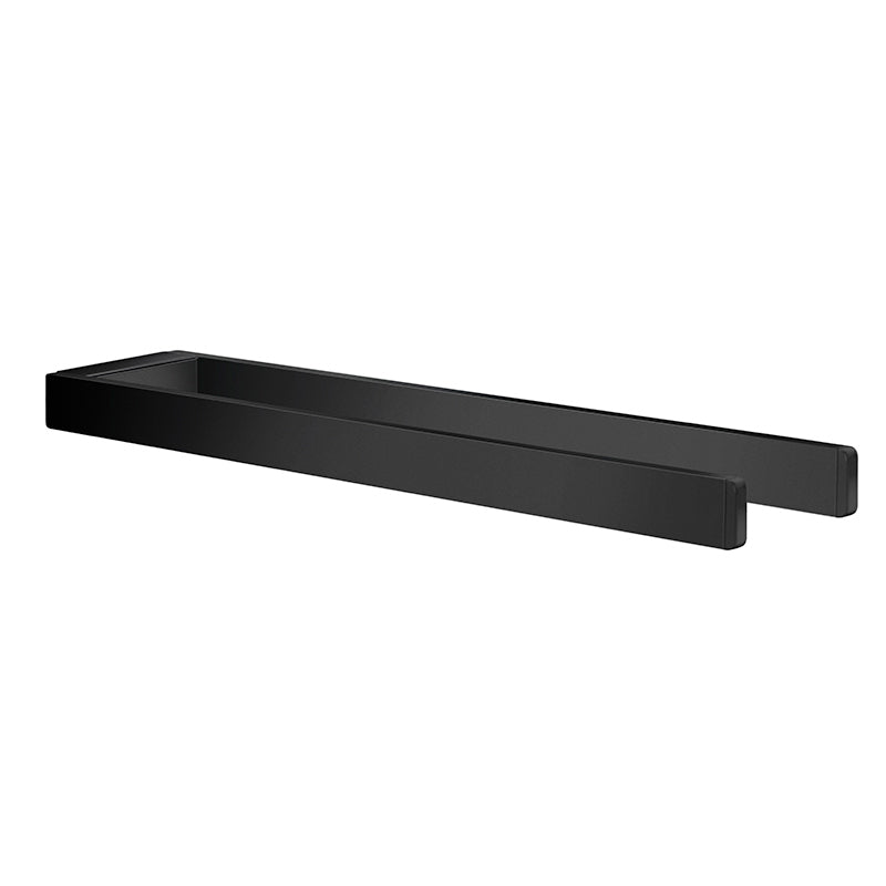 Smedbo Outline Black 380mm Towel Rail (Single or Double) - Brand New Bathrooms