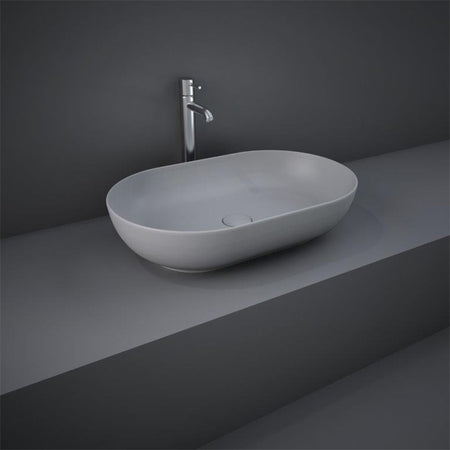 RAK Ceramics Feeling Oval 430mm Countertop Basin with No Tap Hole (1 size, 5 colours) - Brand New Bathrooms