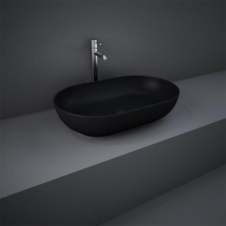 RAK Ceramics Feeling Oval 430mm Countertop Basin with No Tap Hole (1 size, 5 colours) - Brand New Bathrooms