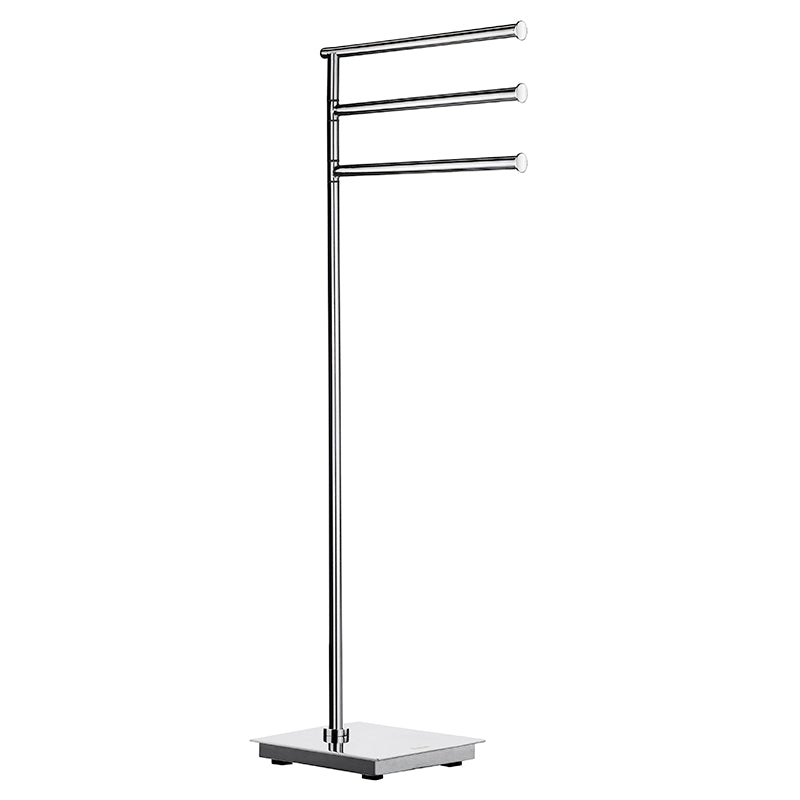 Smedbo Outline Lite Free Standing Triple Swing Arm Towel Rail (2 Variants) - Brand New Bathrooms