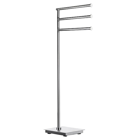 Smedbo Outline Lite Free Standing Triple Swing Arm Towel Rail (2 Variants) - Brand New Bathrooms