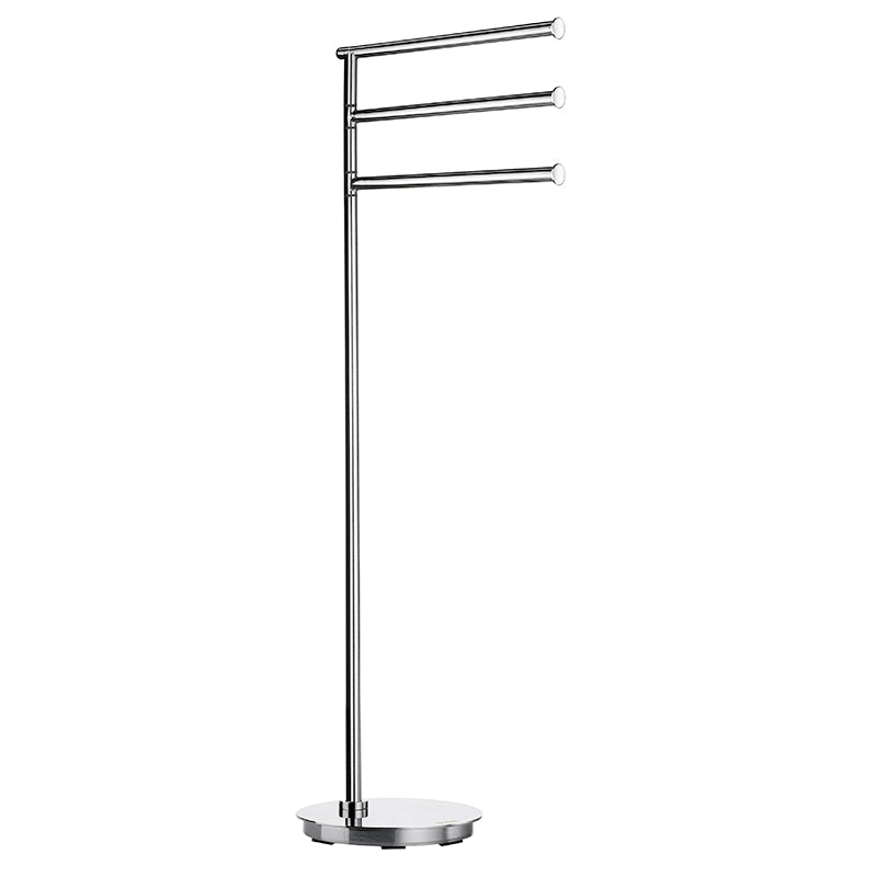 Smedbo Outline Lite Free Standing Triple Swing Arm Towel Rail (2 Variants) - Brand New Bathrooms