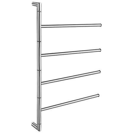 Smedbo Outline Lite Stainless Steel Towel Bar With 4 Swivel Arms (Chrome) - Brand New Bathrooms