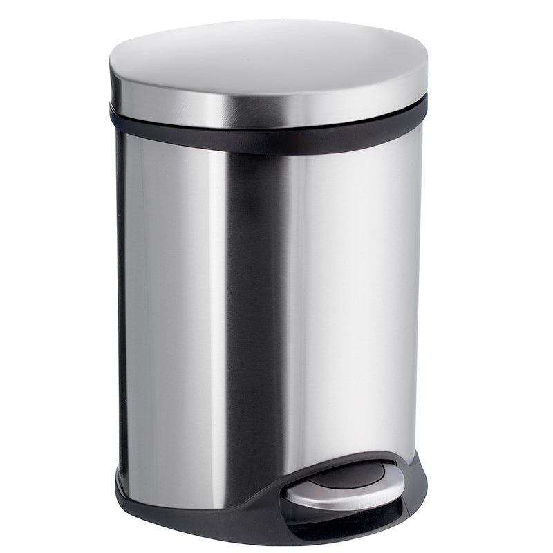 Smedbo Outline Lite Stainless Steel 6L Pedal Bin (3 Colours) - Brand New Bathrooms