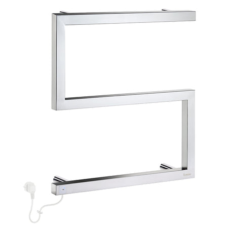 Smedbo Dry 'S' shaped Electric Towel Warmer (1 size, Polished Chrome) - Brand New Bathrooms