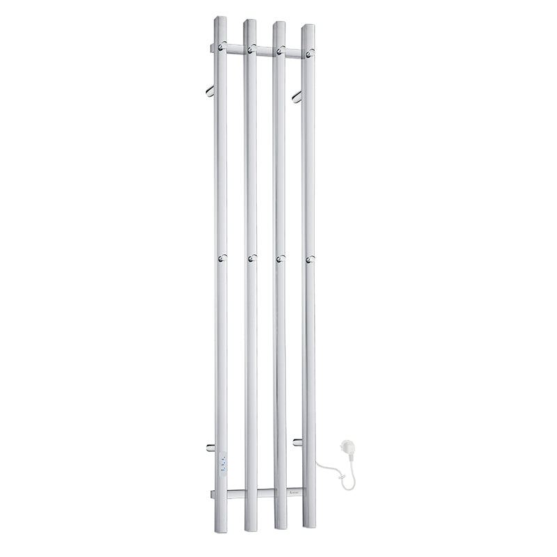 Smedbo Dry Stainless Steel Vertical Towel Warmer (2 Variants) - Brand New Bathrooms