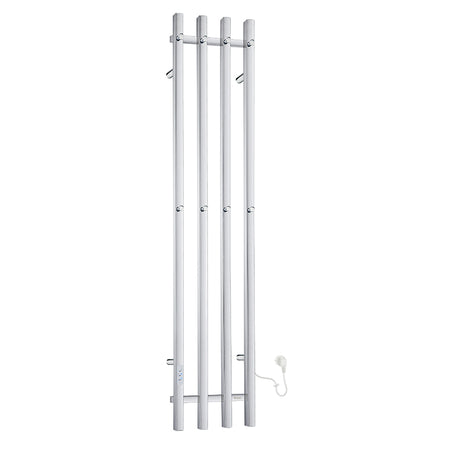 Smedbo Dry Stainless Steel Vertical Towel Warmer (2 Variants) - Brand New Bathrooms