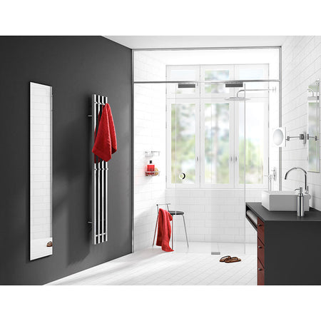 Smedbo Dry Stainless Steel Vertical Towel Warmer (2 Variants) - Brand New Bathrooms