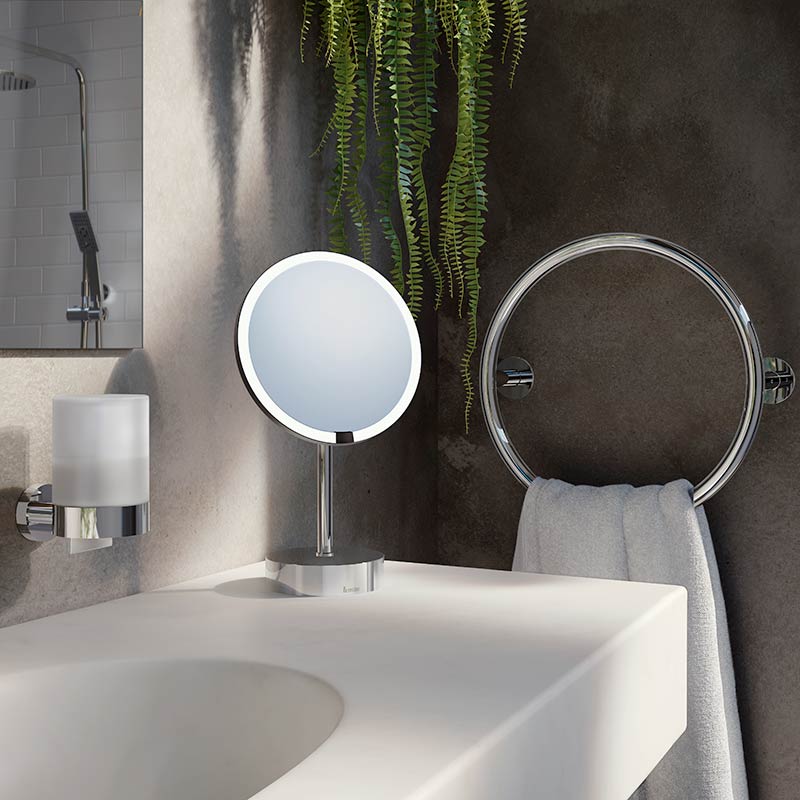 Smedbo DRY Towel Warmer Circle (Polished Stainless Steel) - Brand New Bathrooms