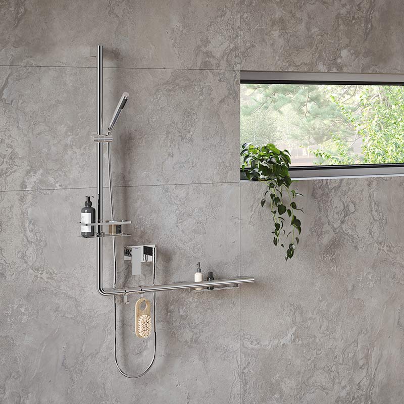 Smedbo Living Shelf For Grab Bar (Chromed) - Brand New Bathrooms
