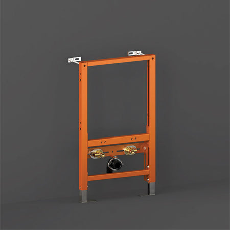 RAK Ceramics Concealed Bidet Support Frame with Adjustable Fittings (2 sizes, Orange) - Brand New Bathrooms
