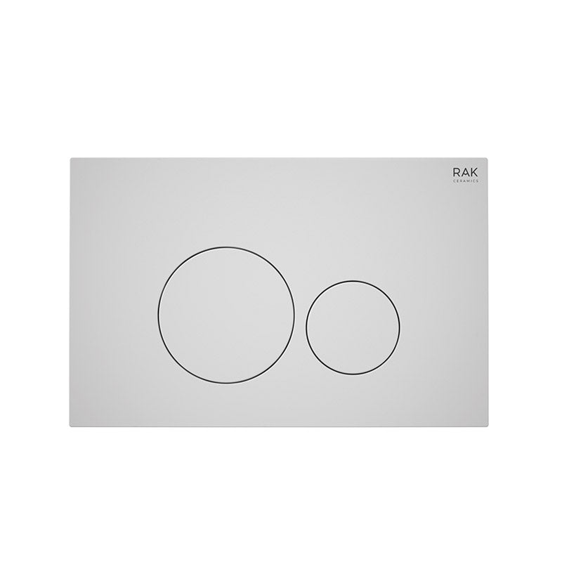 RAK Ceramics Ecofix Flush Plate With Round Push (1 size, 5 colours) - Brand New Bathrooms