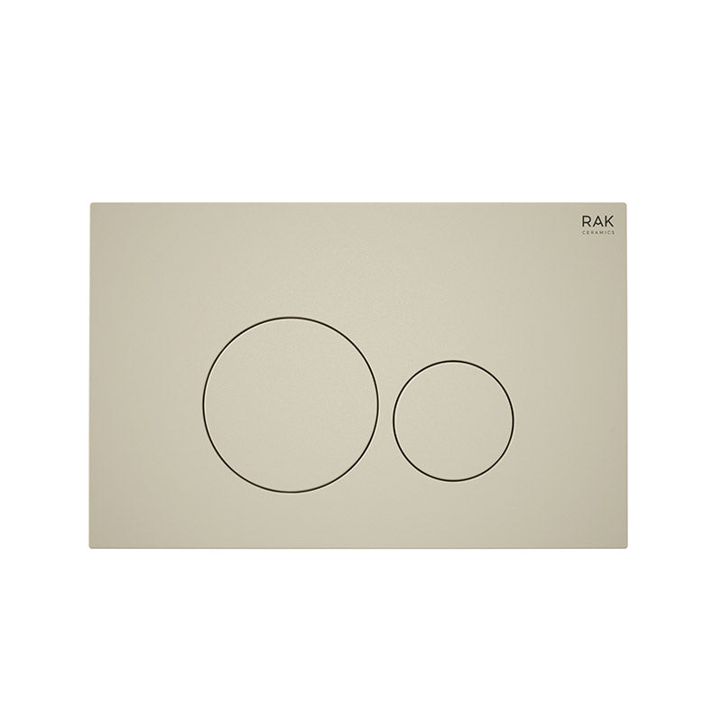 RAK Ceramics Ecofix Flush Plate With Round Push (1 size, 5 colours) - Brand New Bathrooms