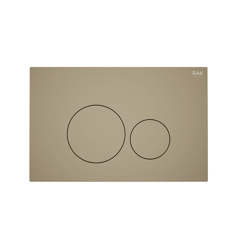 RAK Ceramics Ecofix Flush Plate With Round Push (1 size, 5 colours) - Brand New Bathrooms