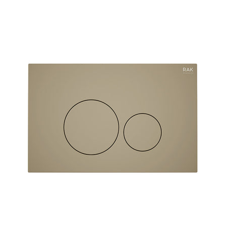 RAK Ceramics Ecofix Flush Plate With Round Push (1 size, 5 colours) - Brand New Bathrooms
