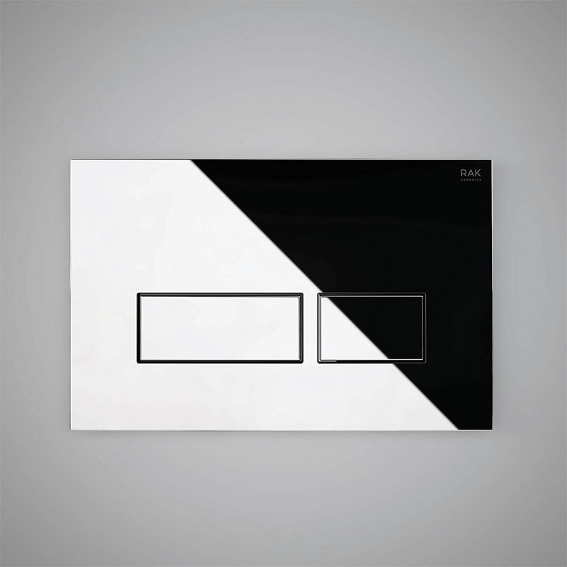 RAK Ceramics Flush Plate With Round Push Plates (1 size, 2 colours) - Brand New Bathrooms
