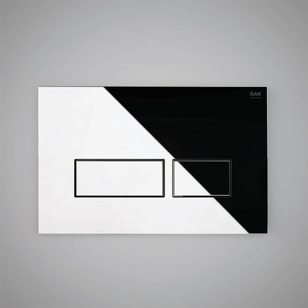 RAK Ceramics Flush Plate With Round Push Plates (1 size, 2 colours) - Brand New Bathrooms