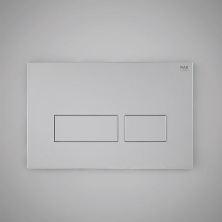 RAK Ceramics Flush Plate With Round Push Plates (1 size, 2 colours) - Brand New Bathrooms