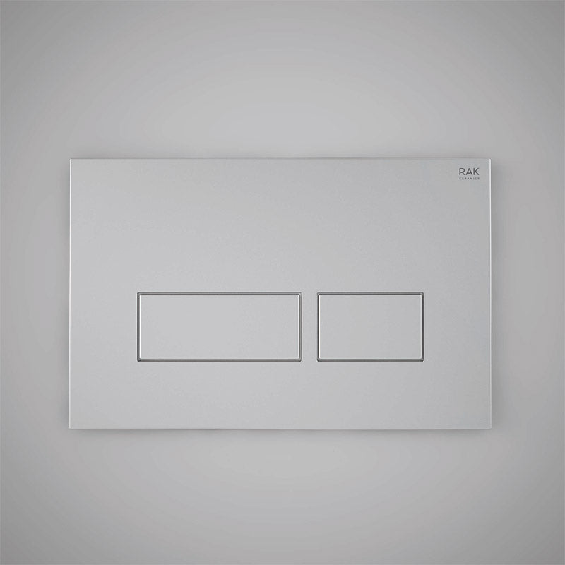 RAK Ceramics Flush Plate With Round Push Plates (1 size, 2 colours) - Brand New Bathrooms
