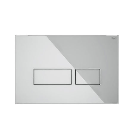 RAK Ceramics Ecofix Flush Plate With Push Plates (1 size, 2 styles, 2 colours) - Brand New Bathrooms