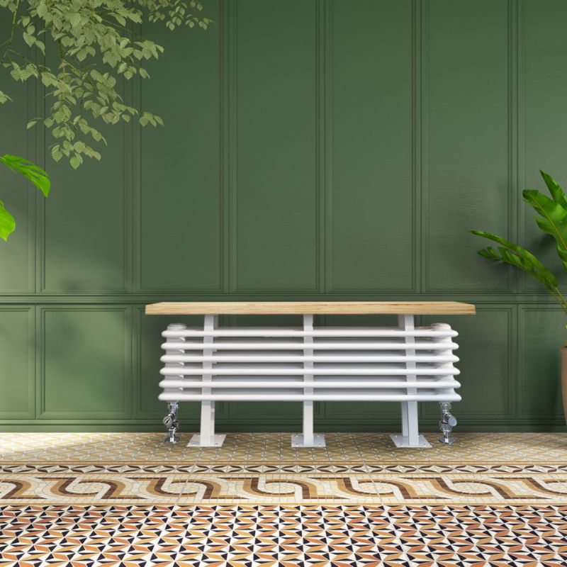 Senator Vintage Ferro Bench Radiator (3 sizes, 3 colours) - Brand New Bathrooms
