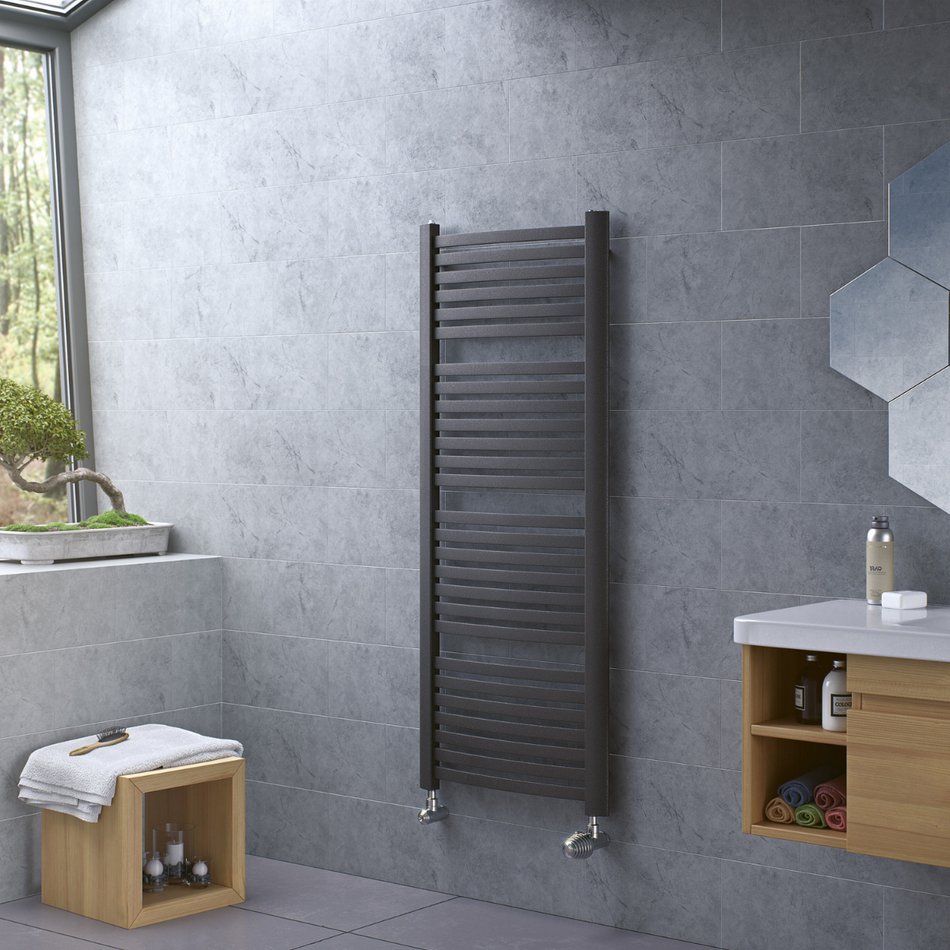 Eucotherm Fino Ladder Towel Radiator (5 sizes, 2 colours)