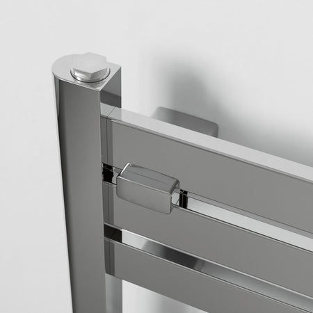 Eucotherm Flare Chrome Flat Panel Radiators (1 colour, 2 sizes) - Brand New Bathrooms