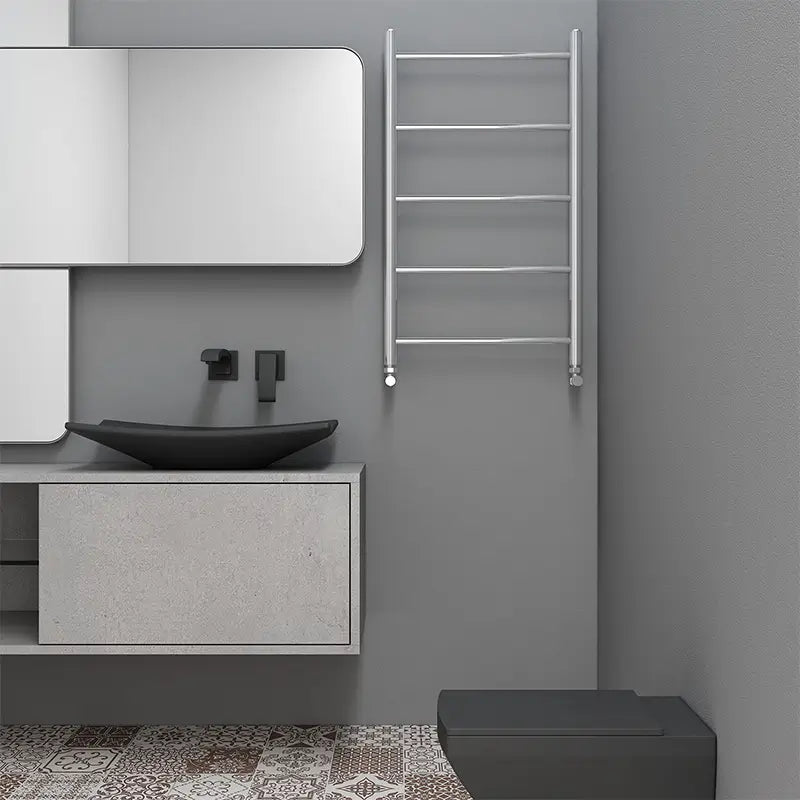 Carisa Globus Stainless Steel Towel Radiator - Brand New Bathrooms
