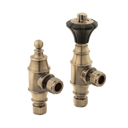 Arroll Solid Brass Designer Radiator Valve UK-29 (1 size, 5 colours) - Brand New Bathrooms