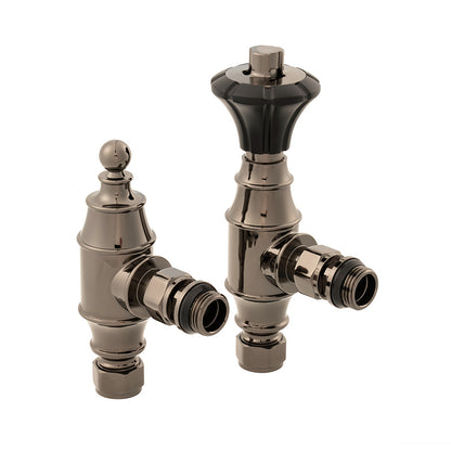 Arroll Solid Brass Designer Radiator Valve UK-29 (1 size, 5 colours) - Brand New Bathrooms