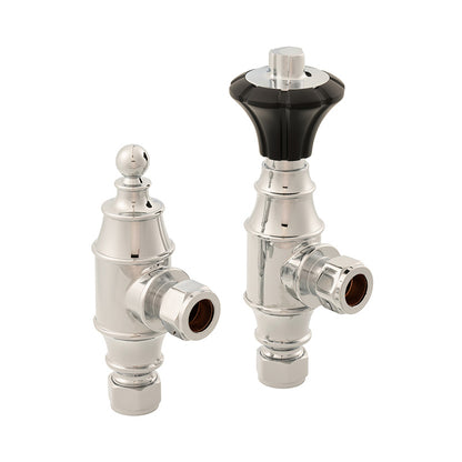 Arroll Solid Brass Designer Radiator Valve UK-29 (1 size, 5 colours) - Brand New Bathrooms