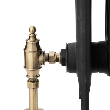 Arroll Solid Brass Designer Radiator Valve UK-29 (1 size, 5 colours) - Brand New Bathrooms