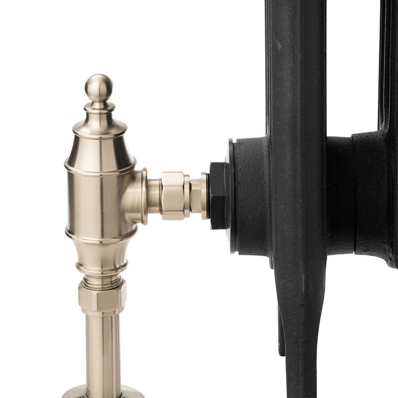 Arroll Solid Brass Designer Radiator Valve UK-29 (1 size, 5 colours) - Brand New Bathrooms
