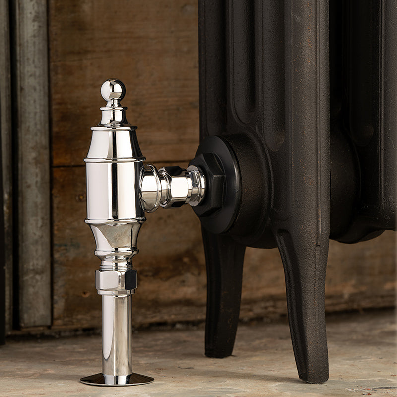 Arroll Solid Brass Designer Radiator Valve UK-29 (1 size, 5 colours) - Brand New Bathrooms