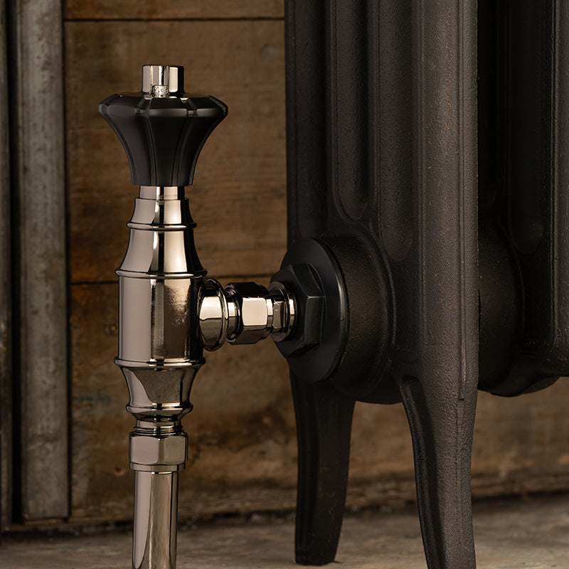 Arroll Solid Brass Designer Radiator Valve UK-29 (1 size, 5 colours) - Brand New Bathrooms