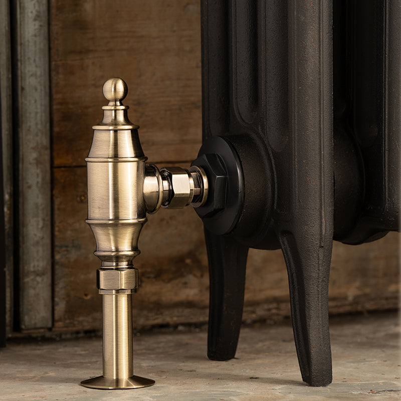 Arroll Solid Brass Designer Radiator Valve UK-29 (1 size, 5 colours) - Brand New Bathrooms