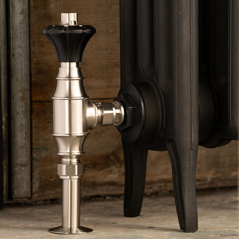 Arroll Solid Brass Designer Radiator Valve UK-29 (1 size, 5 colours) - Brand New Bathrooms