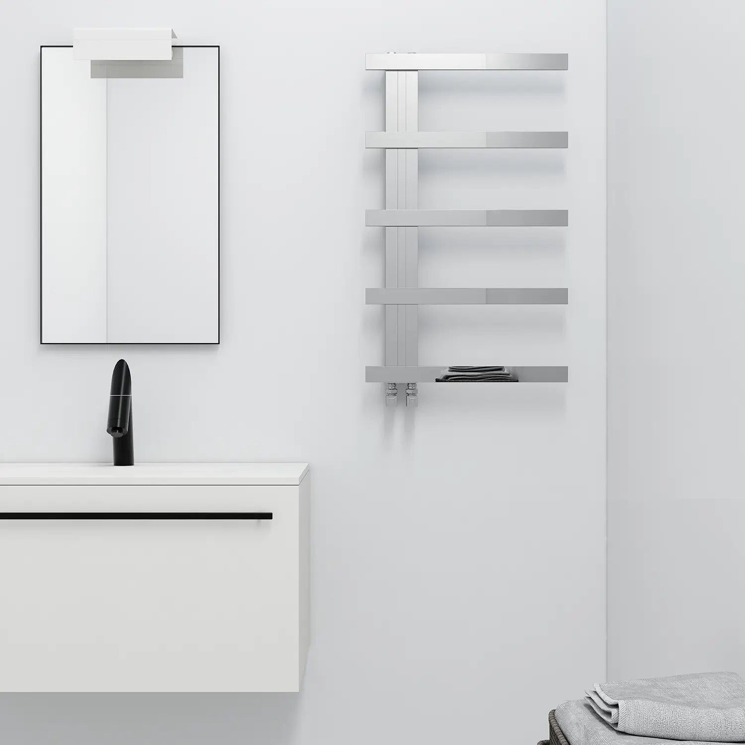 Carisa Grace Stainless Steel Towel Radiator - Brand New Bathrooms