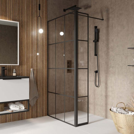 Scudo S8 Black Flipper Panel (2 Variants) - Brand New Bathroom 