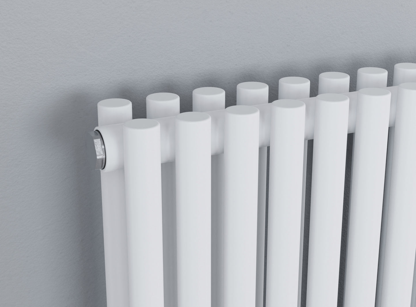 Eucotherm Gaja Vertical Tube Radiator (2 colours, 4 sizes, 2 styles) - Brand New Bathrooms