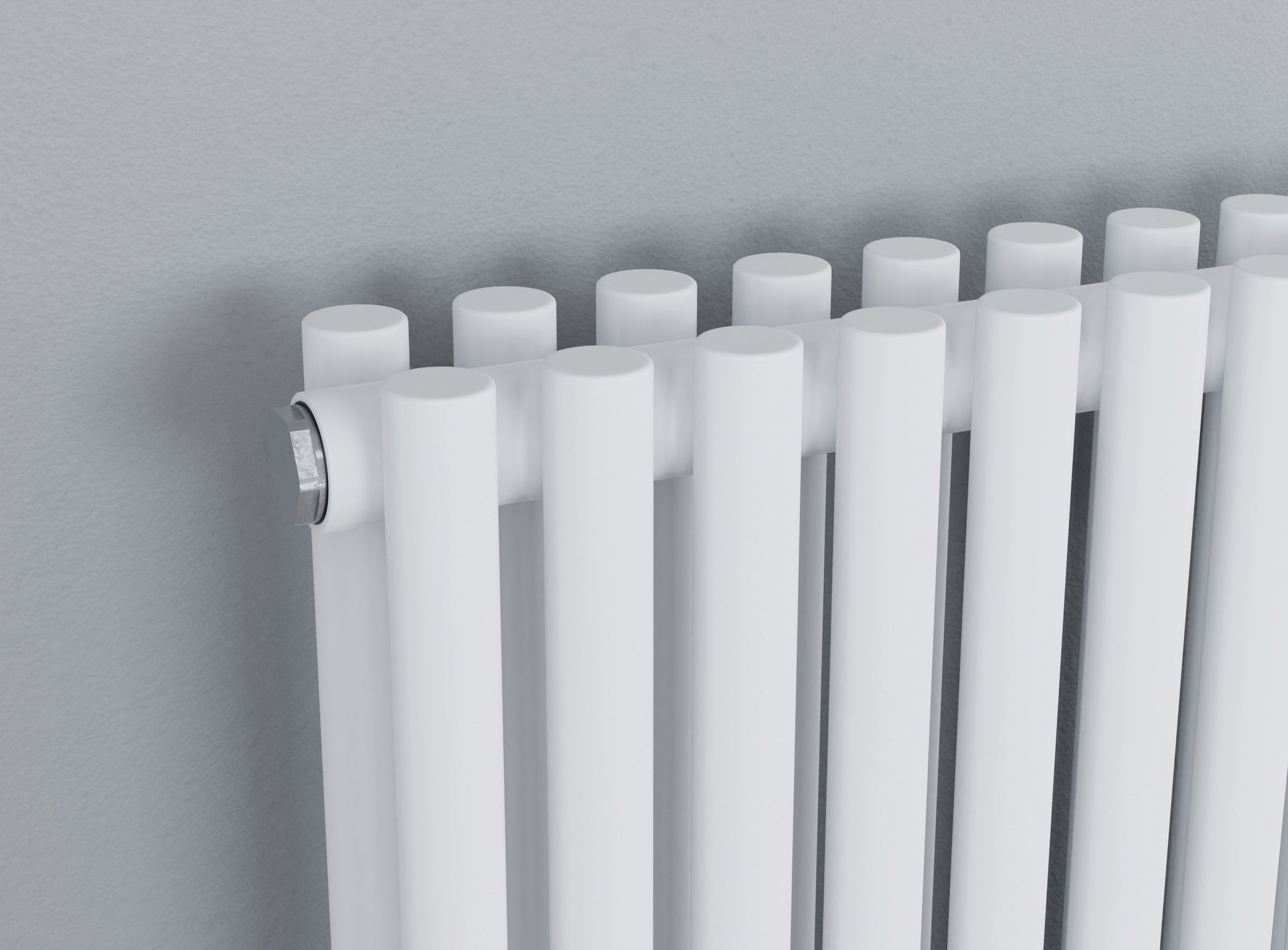 Eucotherm Gaja Vertical Tube Radiator (2 colours, 4 sizes, 2 styles) - Brand New Bathrooms
