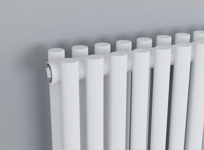 Eucotherm Gaja Vertical Tube Radiator (2 colours, 4 sizes, 2 styles) - Brand New Bathrooms
