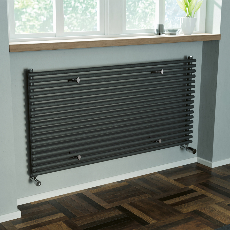 Eucotherm Gaja Horizontal Tube Radiator (3 sizes, 2 colours, 2 styles)