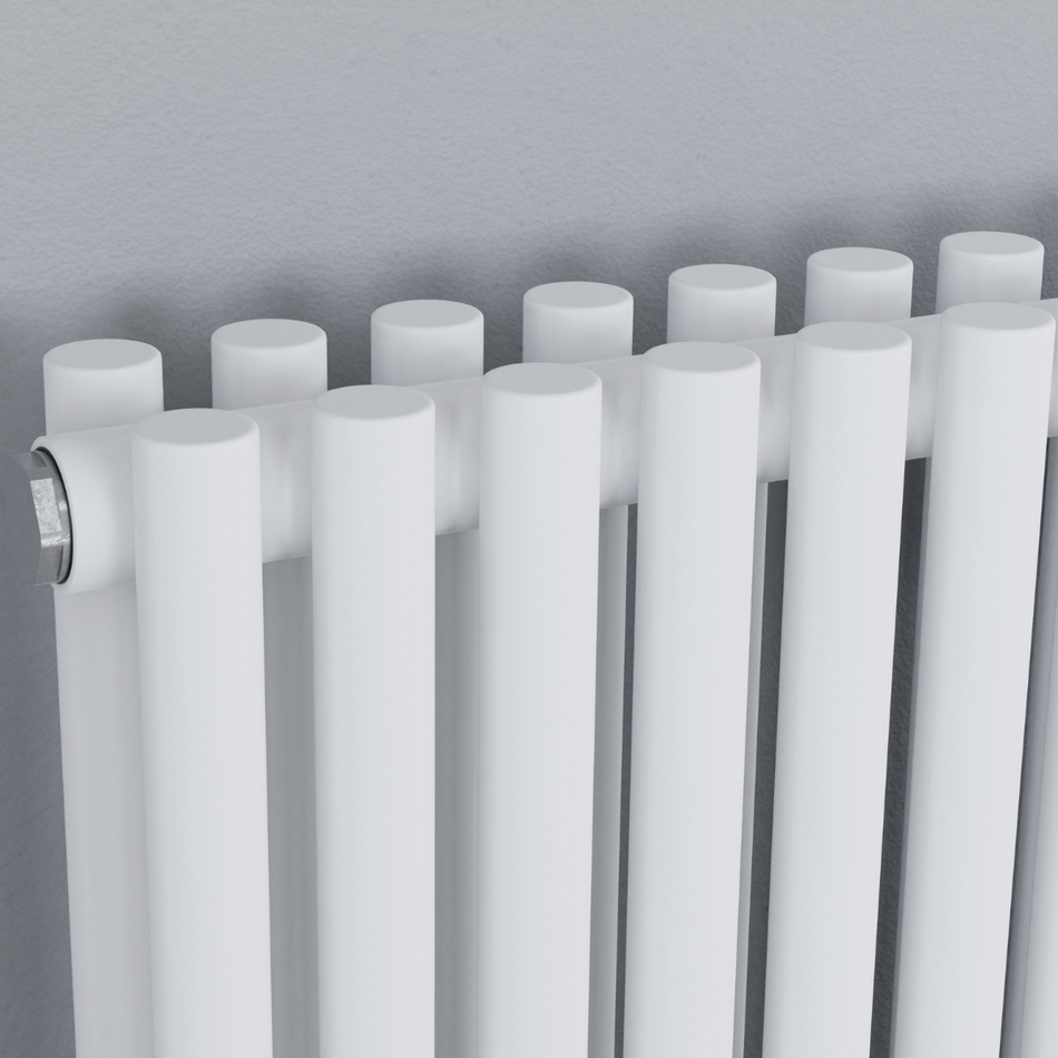 Eucotherm Gaja Vertical Tube Radiator (4 sizes, 2 colours, 2 styles)